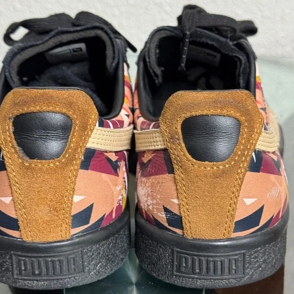 PUMA CLYDE MOON JUNGLE x Natural Multicolor Size 8.5 US Men's Sneakers - Picture 4 of 13